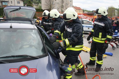 praktična vaja sil zaščite in reševanja 17.4.2015